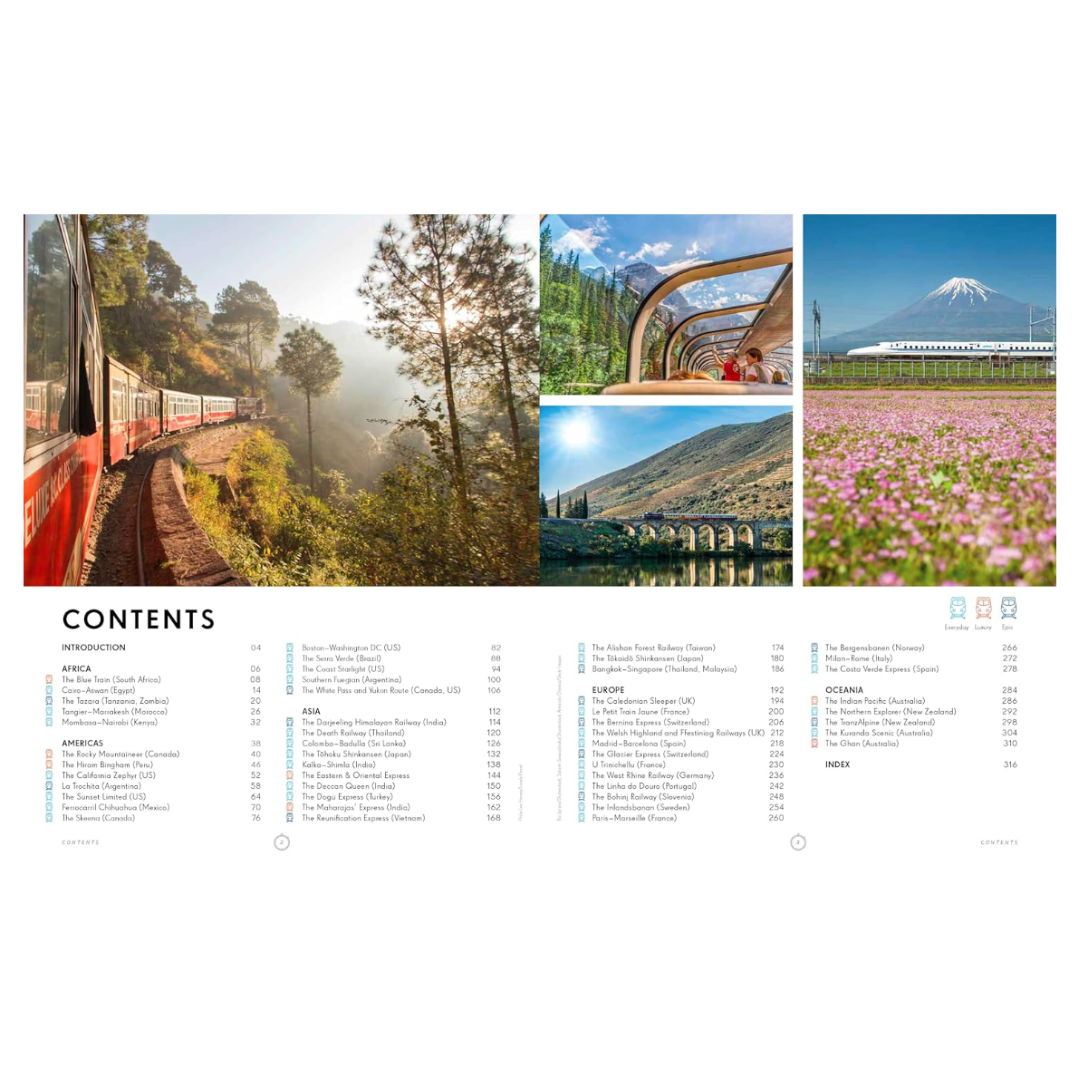 Epic Train Trips of the World