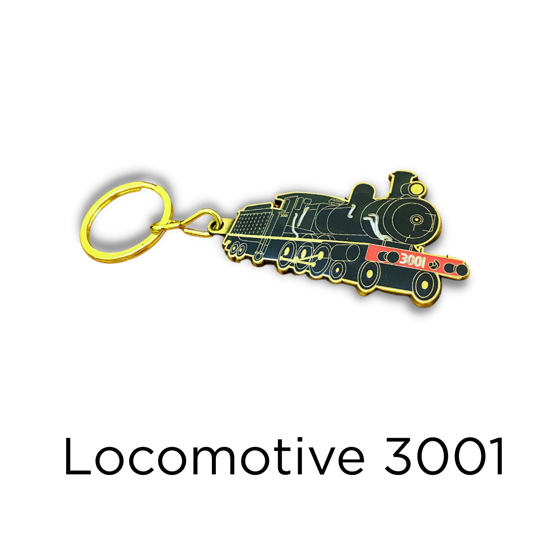 Locomotive Keyring
