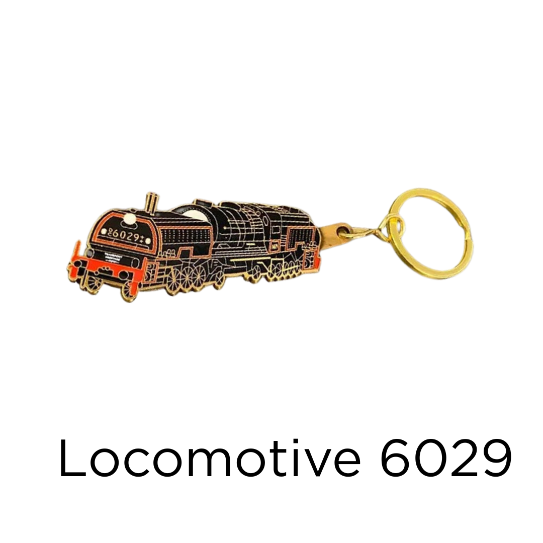 Locomotive Keyring