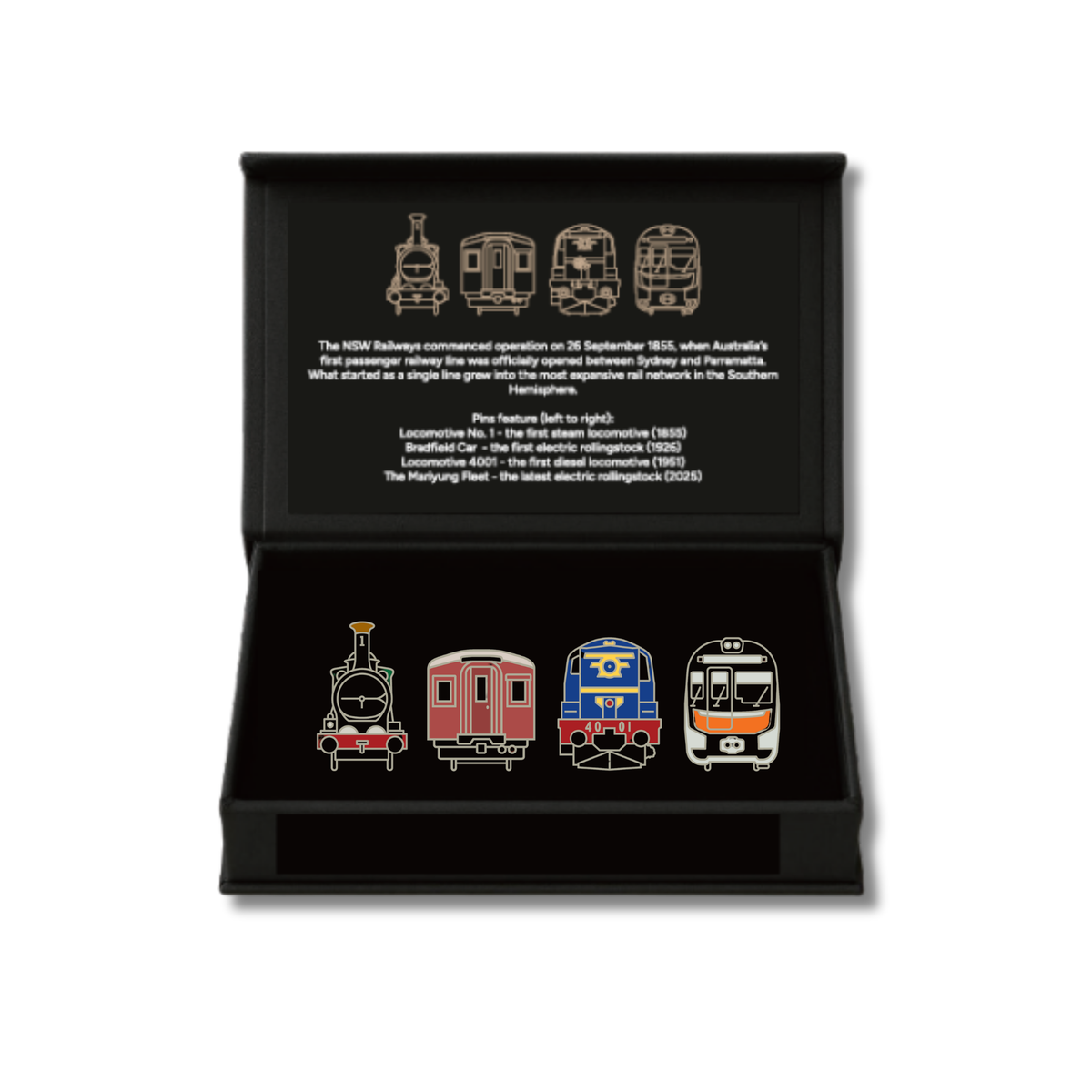 170 Year Enamel Pin Set