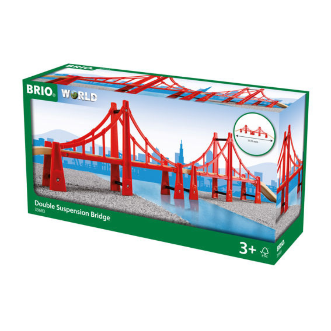 BRIO Double Suspension Bridge