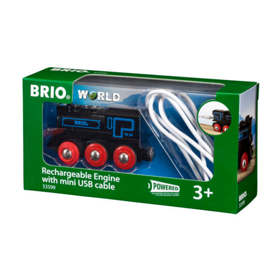 BRIO Rechargeable Engine with mini USB cable