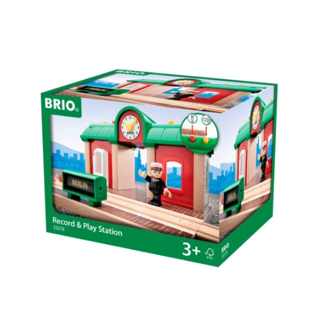 BRIO Record & Play Train Platform