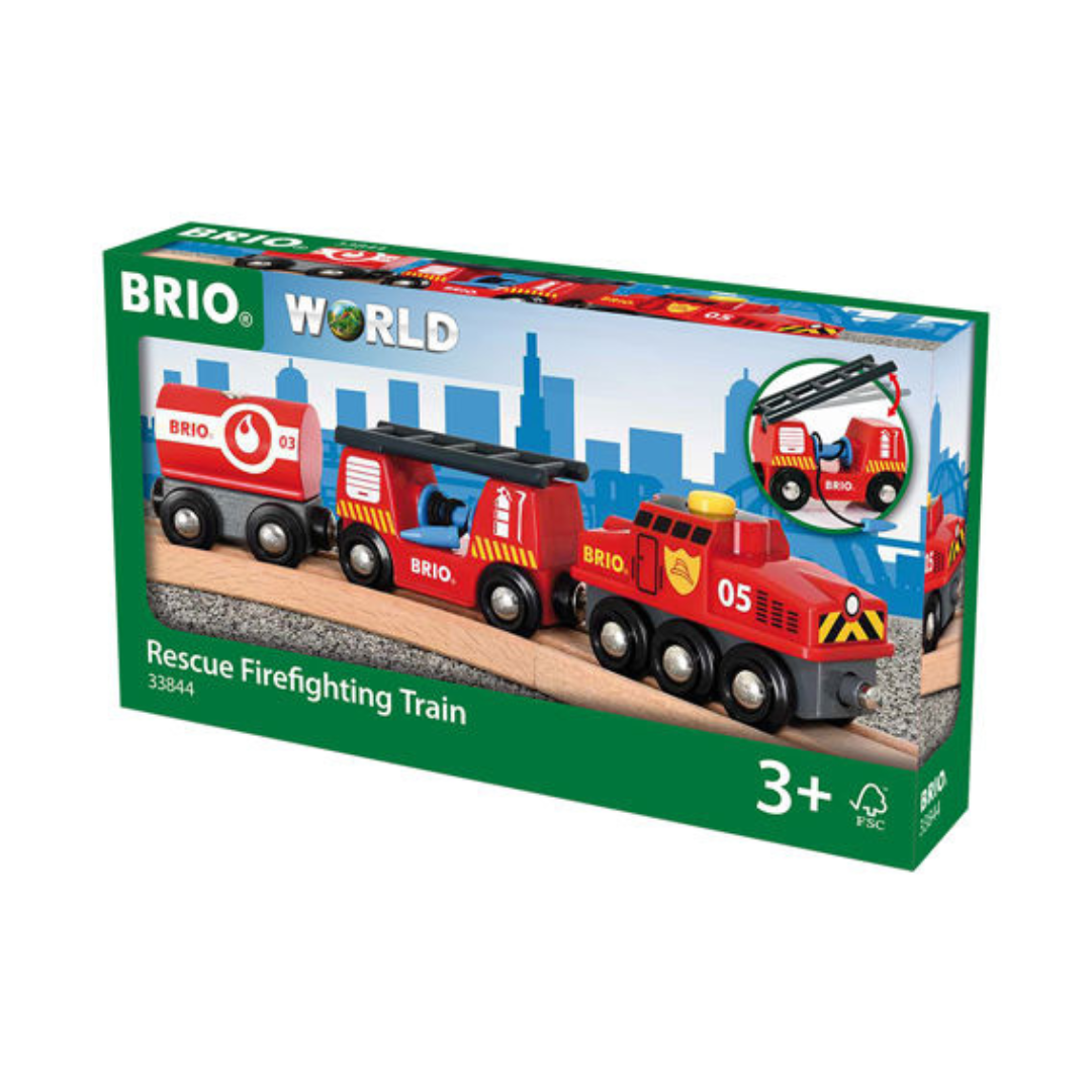 BRIO Rescue Firefighting Train