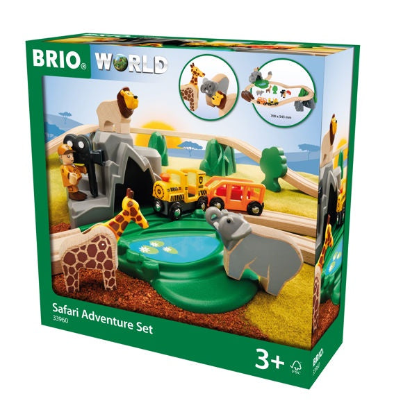 BRIO Safari Adventure Set 26 Pieces