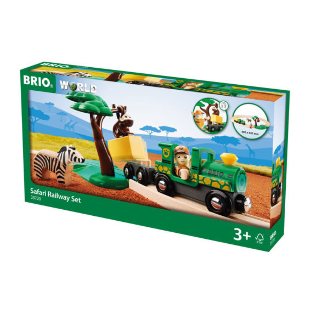 BRIO Safari Railway Set