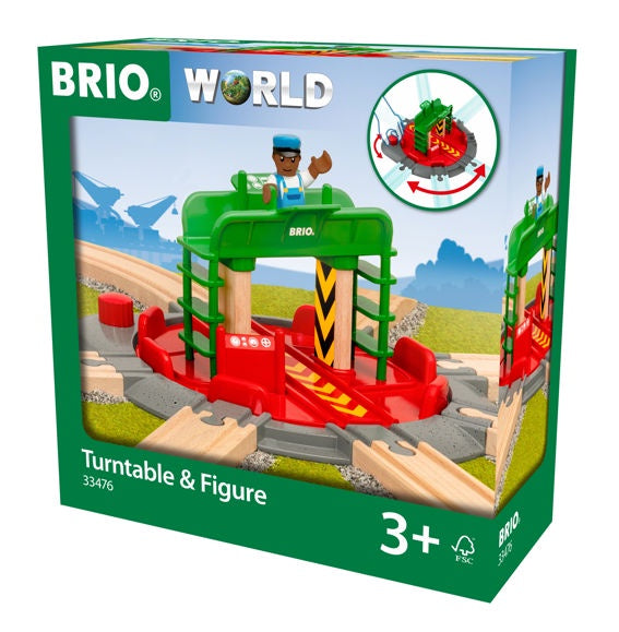 BRIO Turntable and Figure