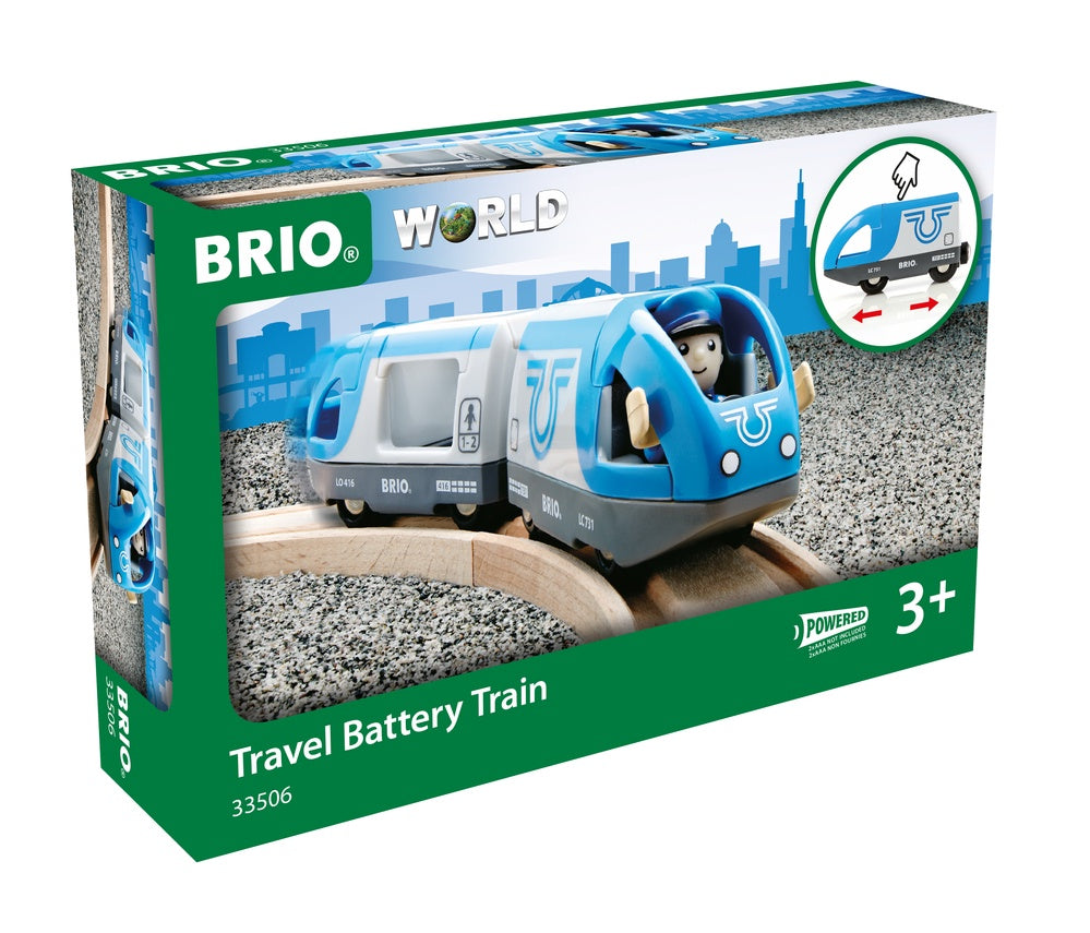 BRIO Travel Battery Train (3 pieces)