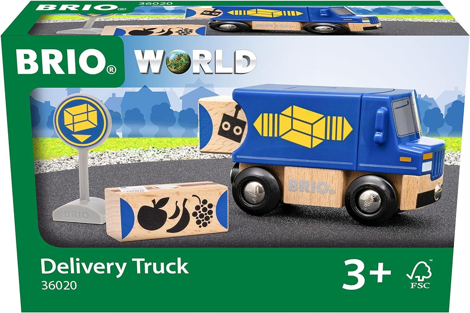 BRIO Delivery Truck 5 Pieces