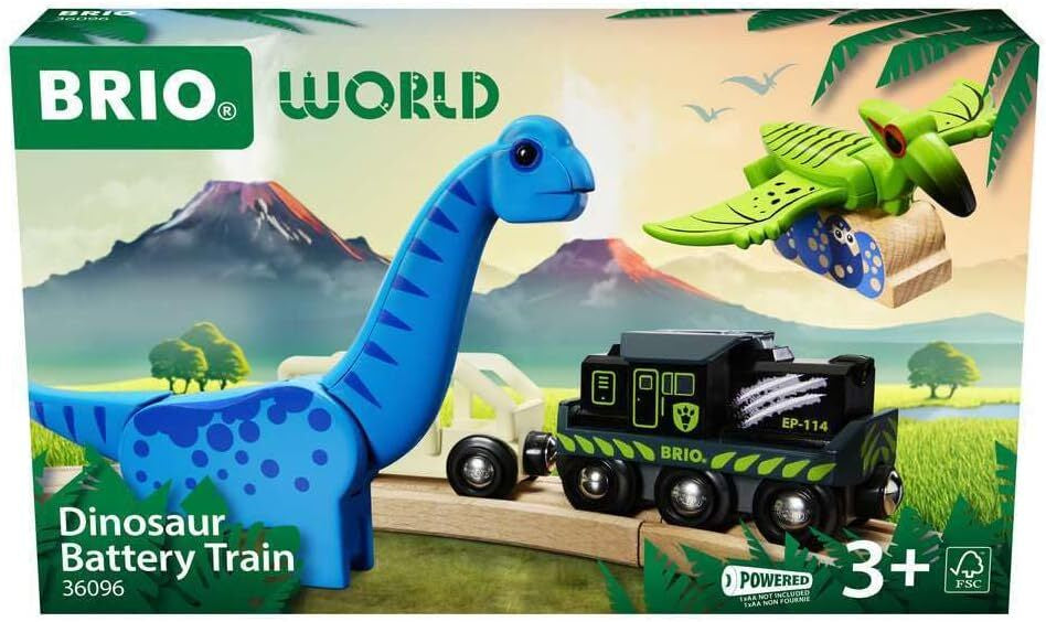 BRIO Dinosaur Battery Train