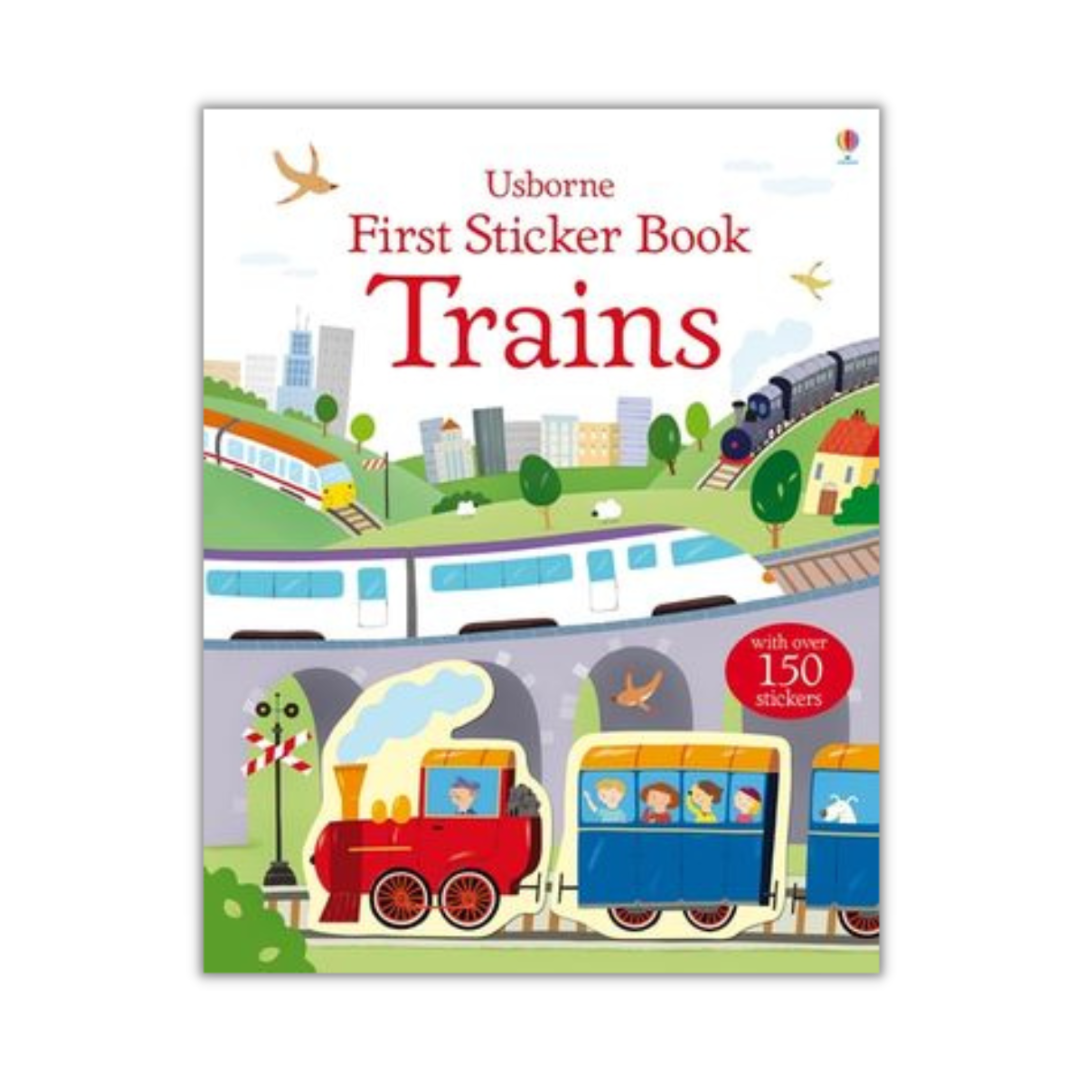 First Sticker Book: Trains