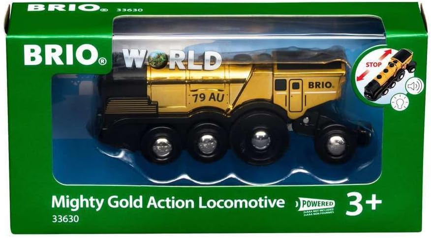 BRIO Mighty Gold Action Locomotive