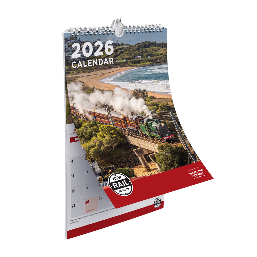 2026 NSW Rail Museum Calendar