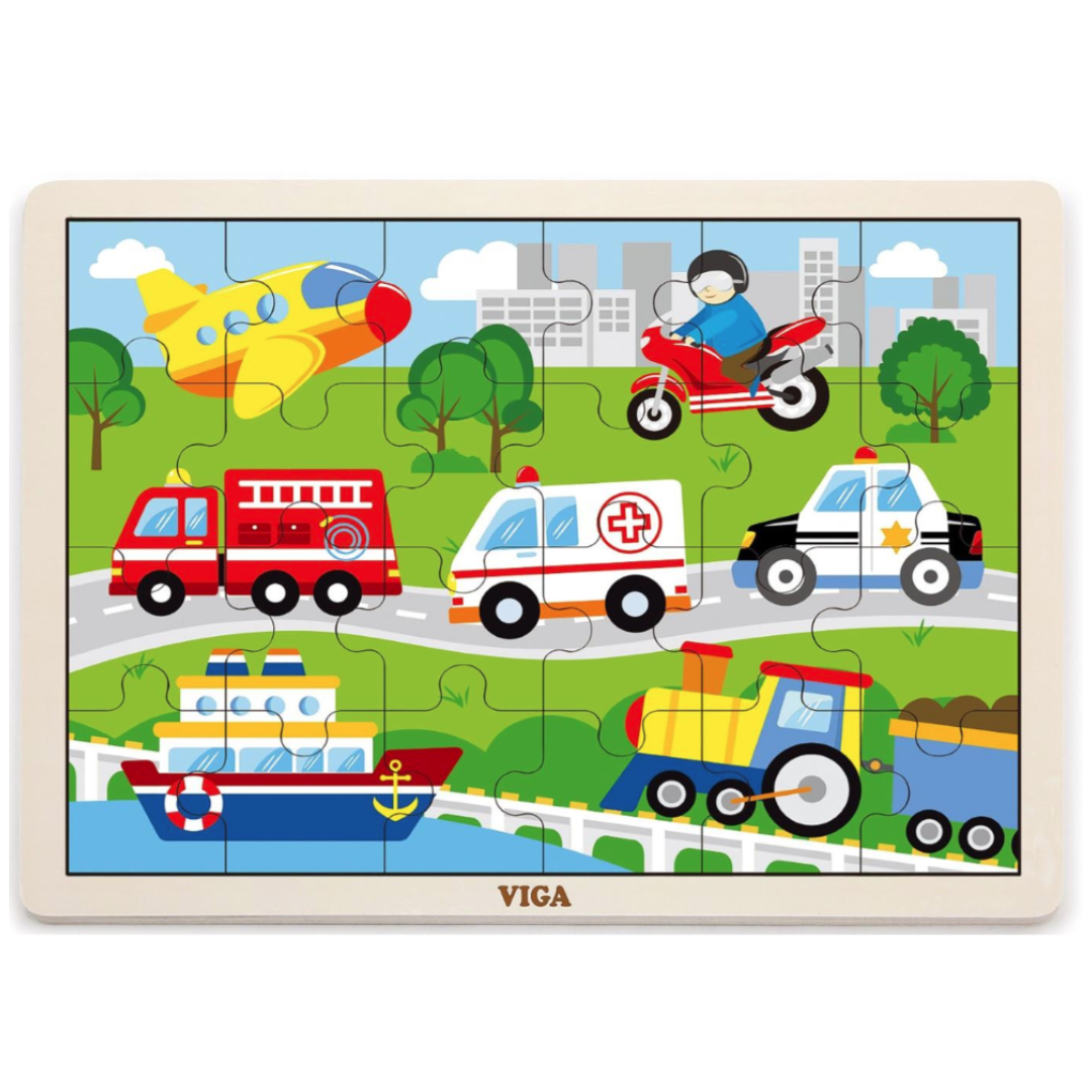 Little Drivers 24‑Piece Puzzle