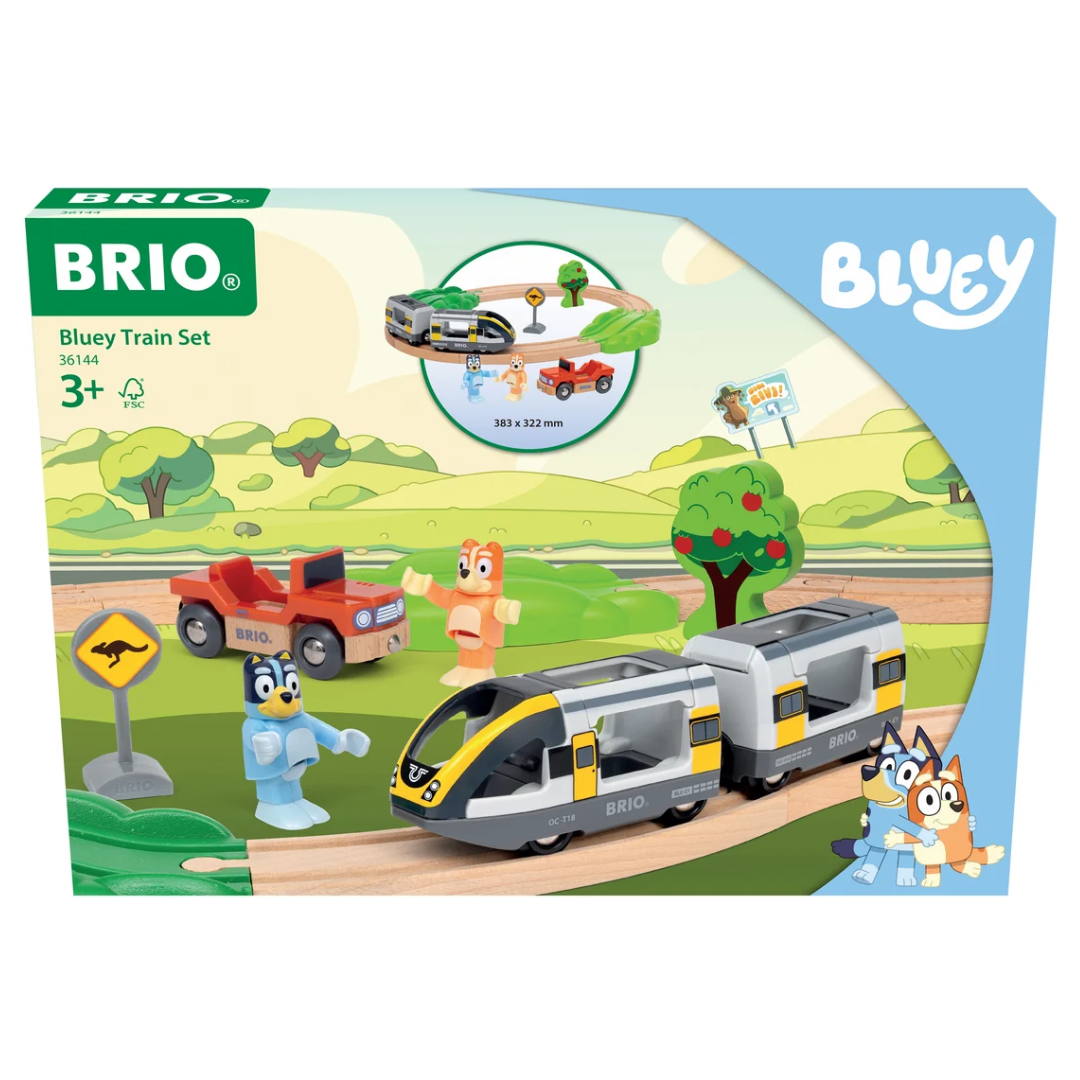 BRIO - Bluey Train Set ( 15 pieces)