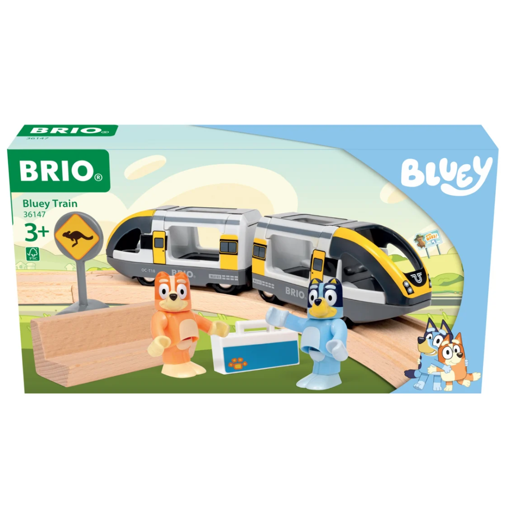 BRIO - Bluey Train ( 7 pieces)