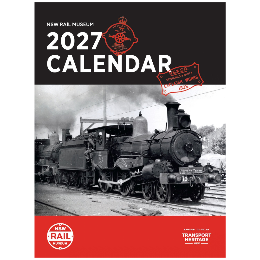 2027 NSW Rail Museum Calendar