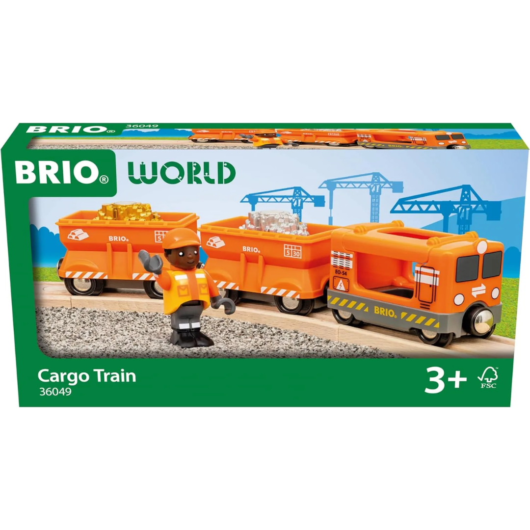 BRIO Gold Cargo Train (6 pieces)