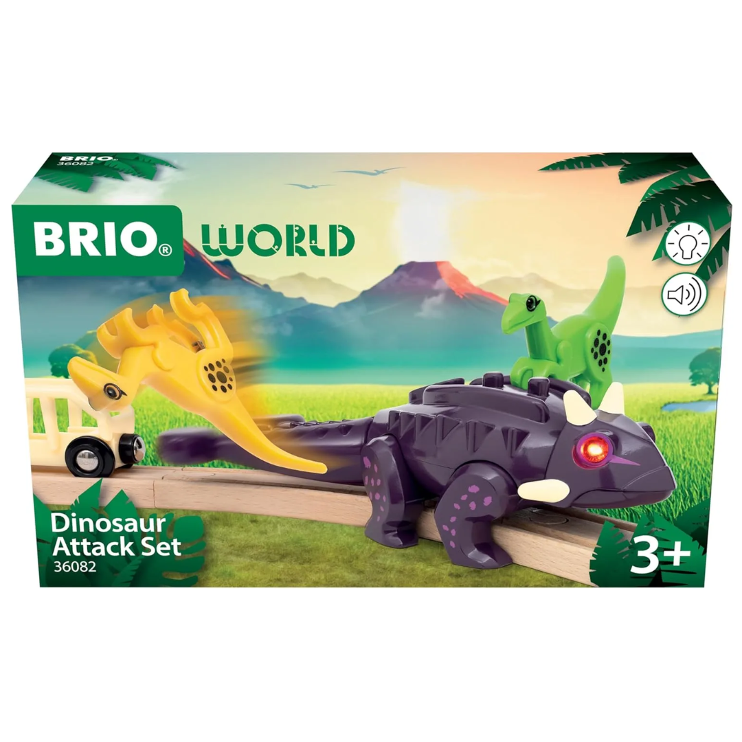 BRIO - Dinosaur Attack Set 4 pieces