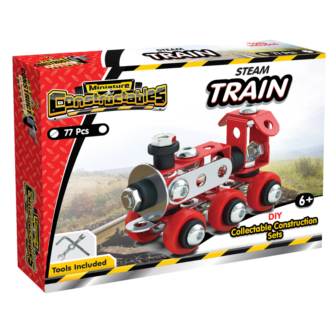 Miniature Constructables Steam Train