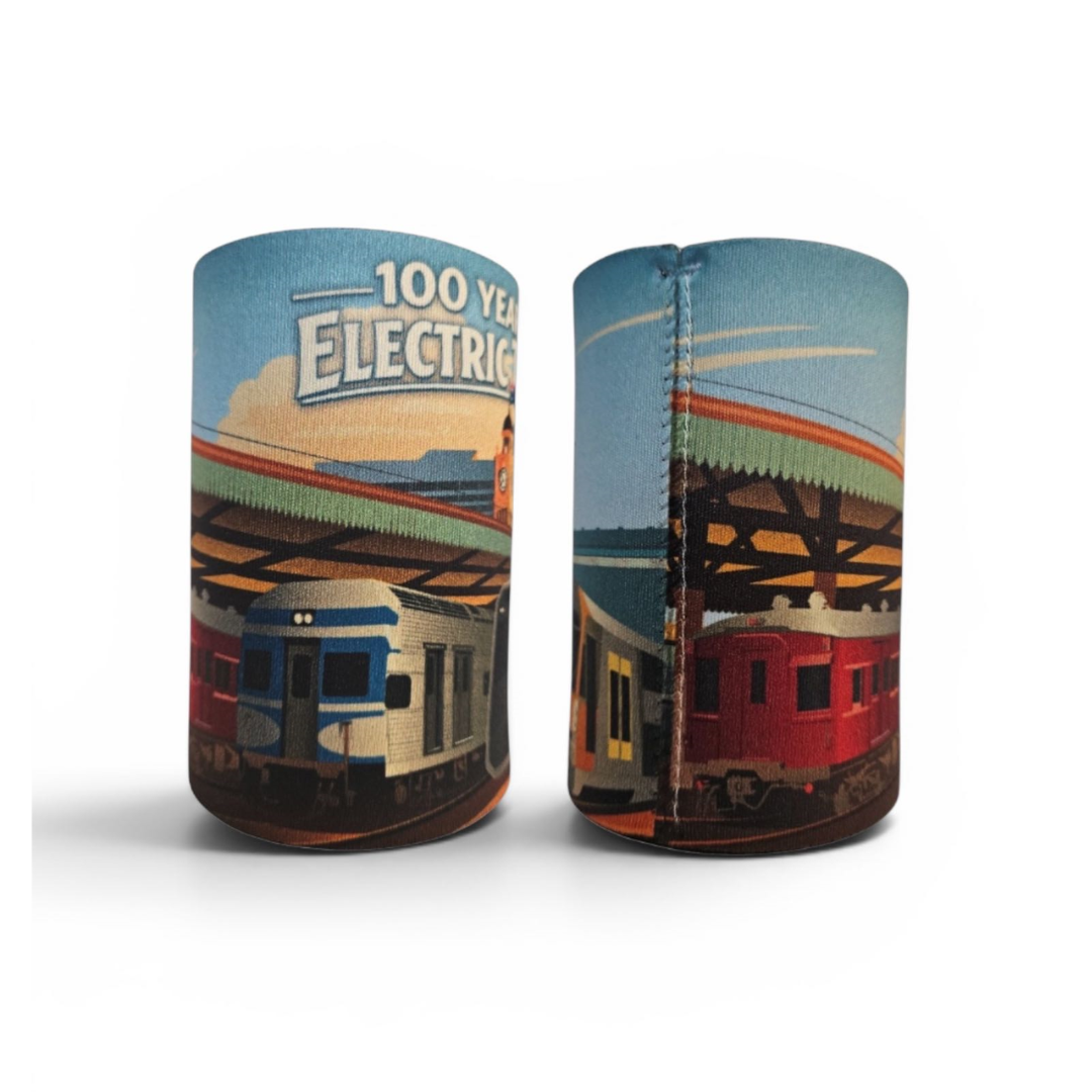 100 Years of Electric Trains - Stubby Cooler