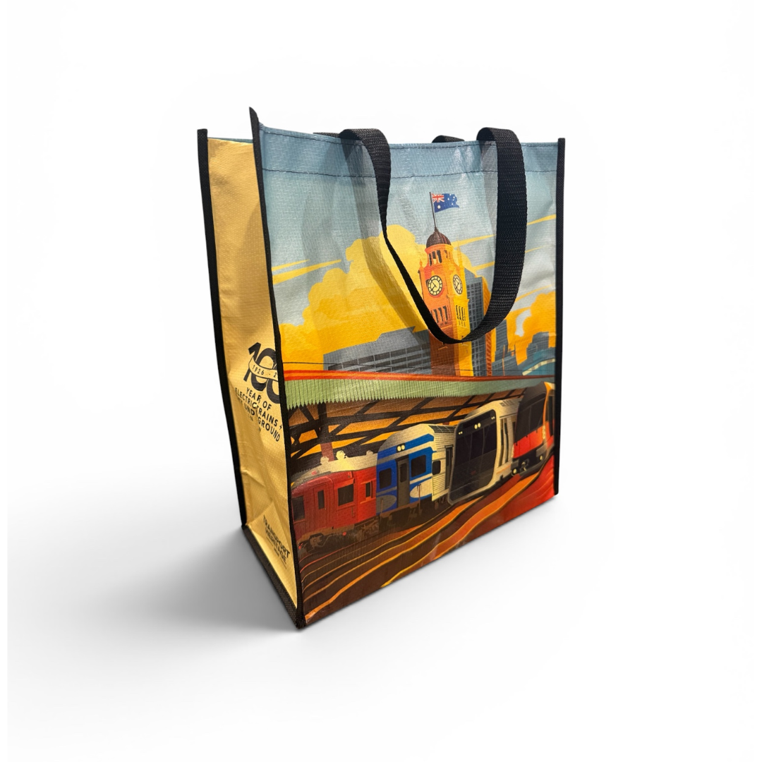 100 Years of Electric Trains - Tote Bag