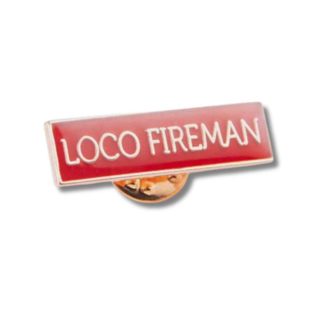 Loco Fireman Pin