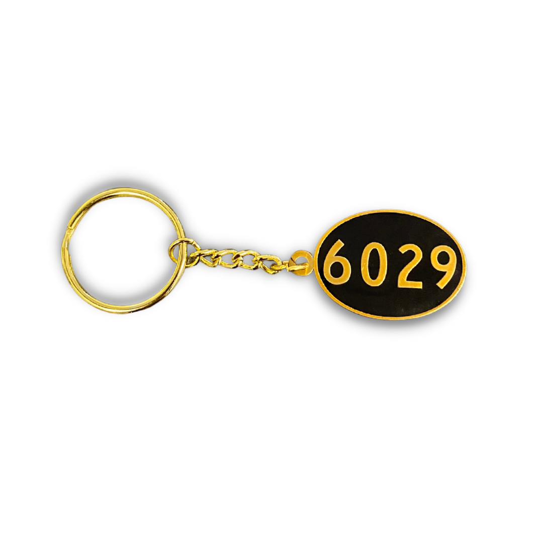 6029 Oval Keyring