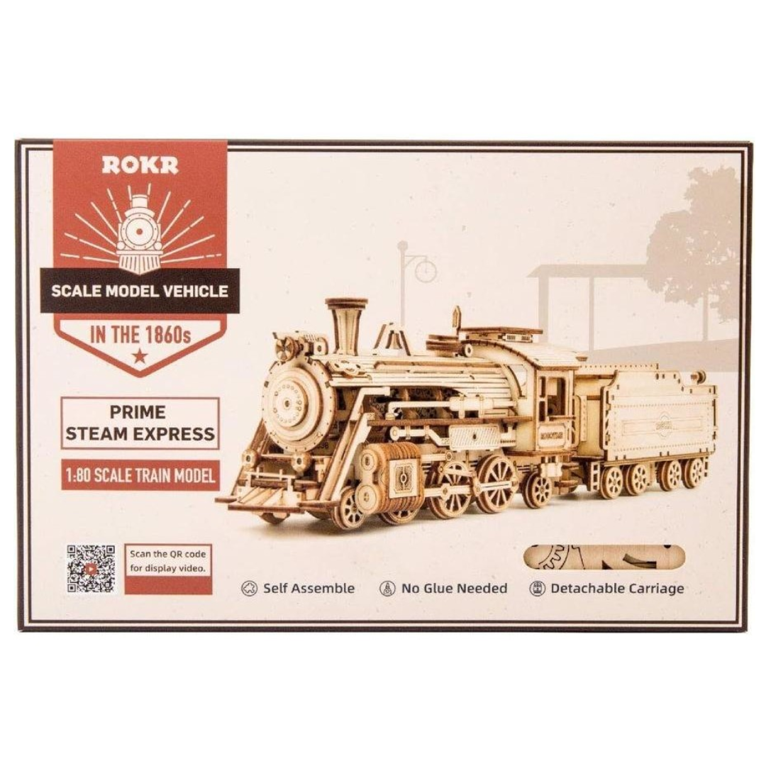 Classical Steam Express Train - Scale Model Vehicle