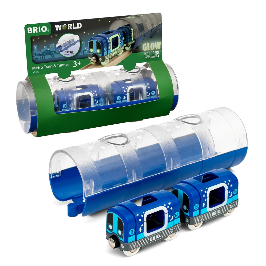 BRIO Metro Train & Tunnel