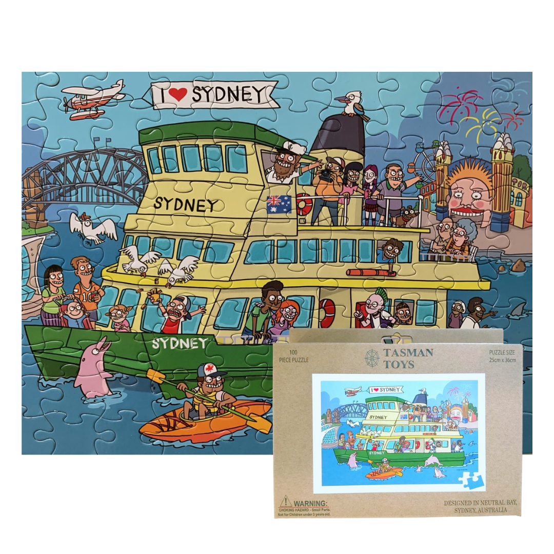 Tasman Toys - Sydney Ferry Puzzle