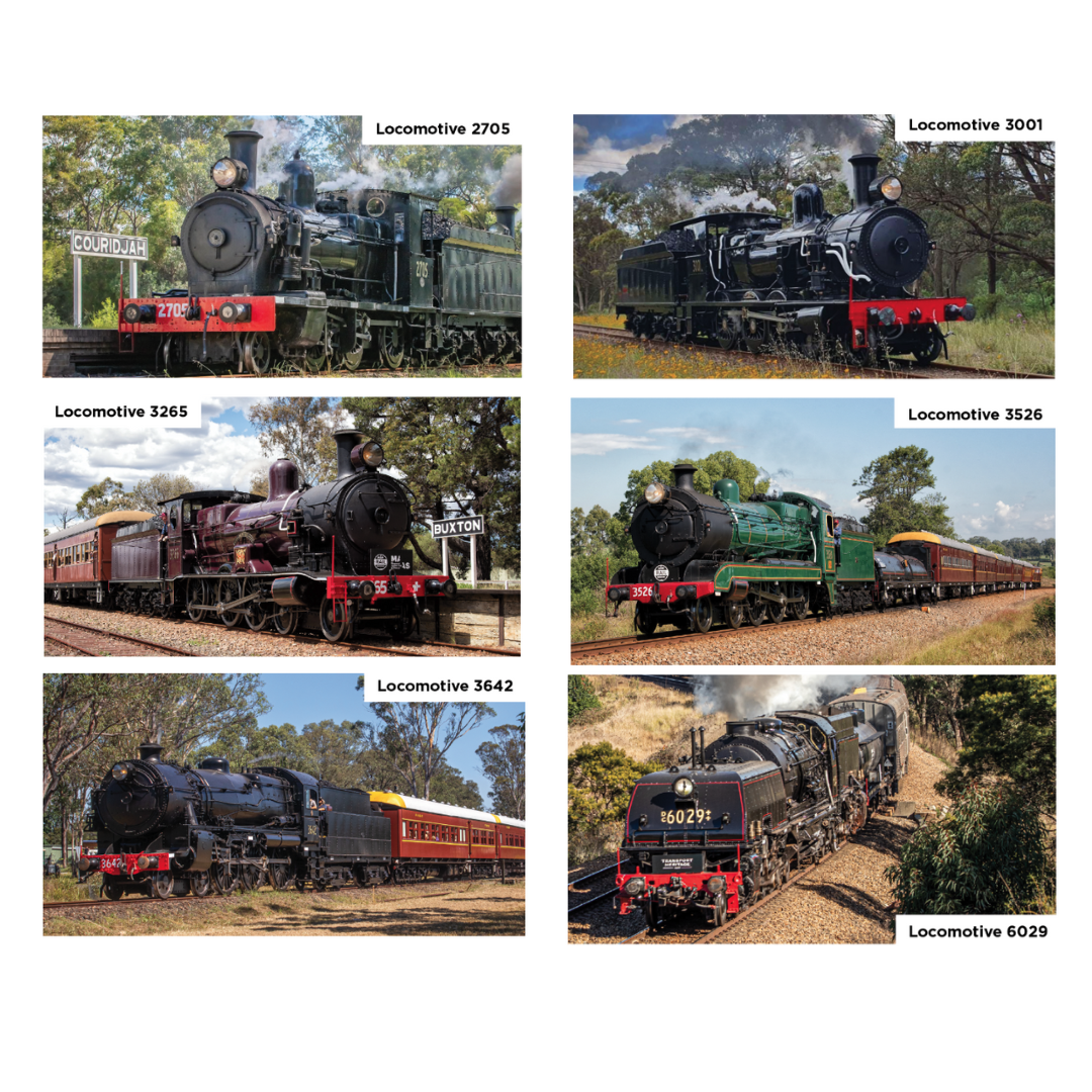 Locomotive Fridge Magnet