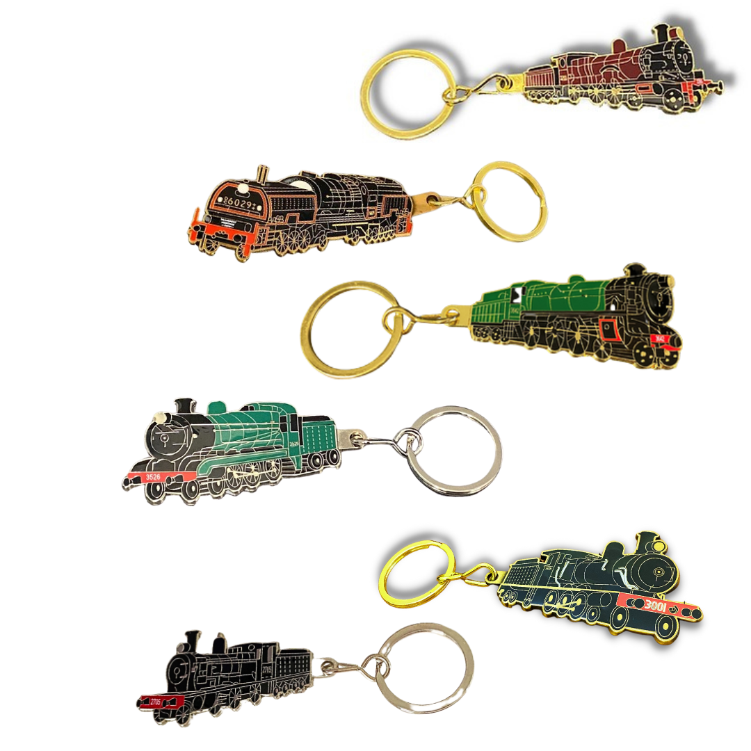 Locomotive Keyring
