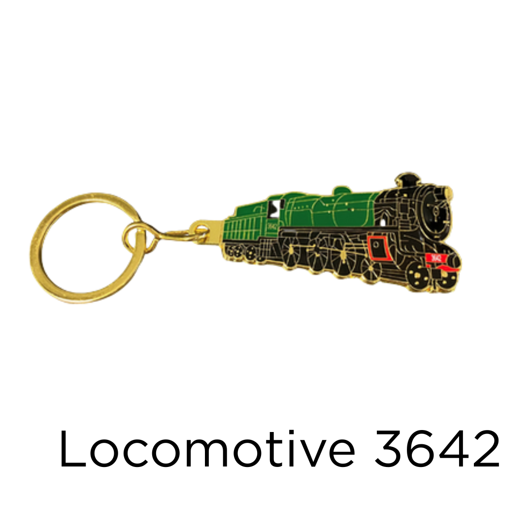 Locomotive Keyring
