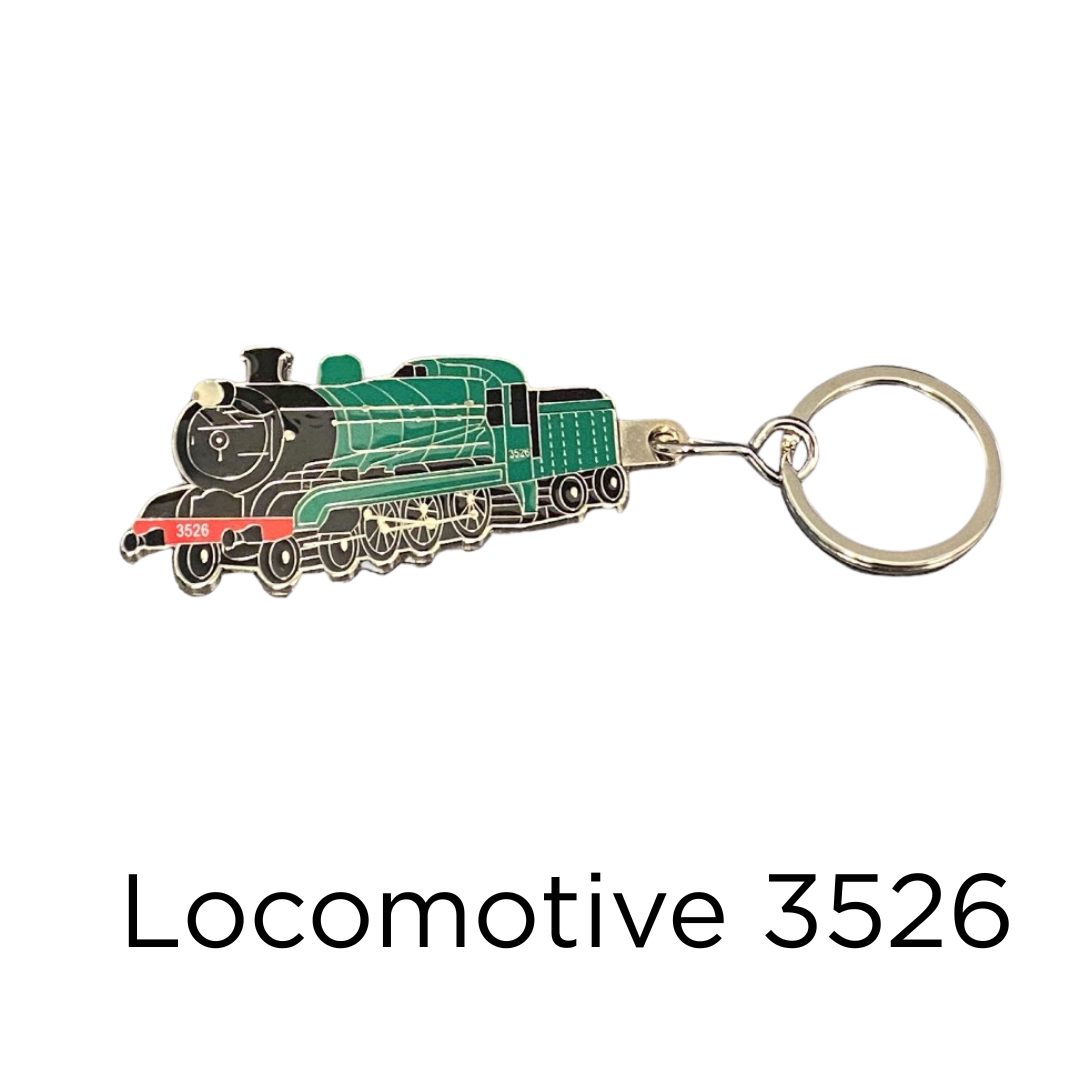 Locomotive Keyring
