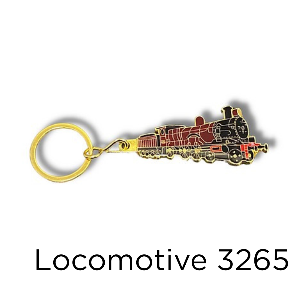 Locomotive Keyring