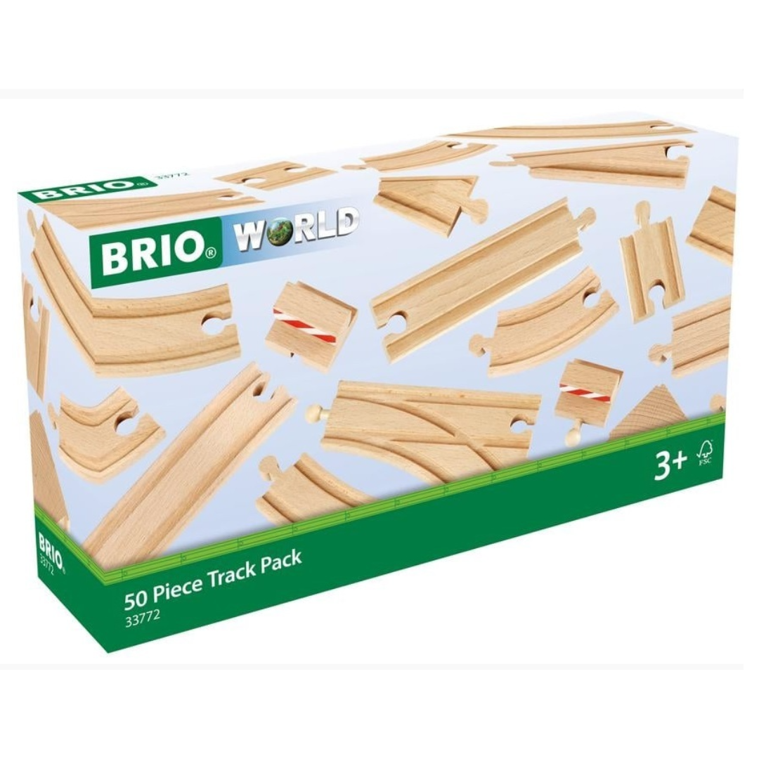 BRIO 50 Piece Track Pack