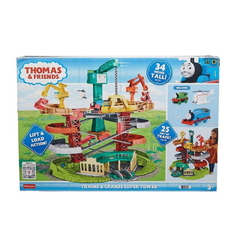Thomas &amp; Friends Trains &amp; Cranes Super Tower