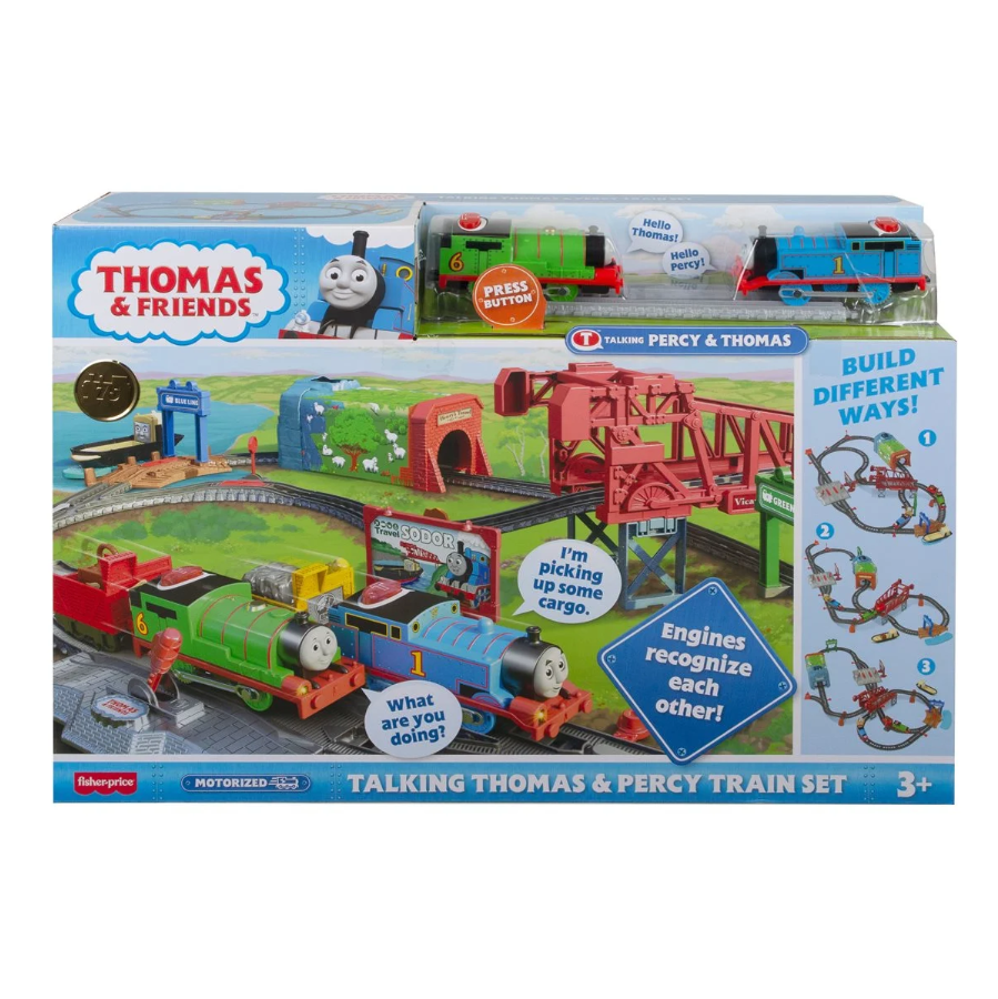Thomas & Friends Talking Thomas and Percy Train Set